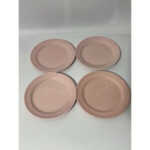 Vintage Luray Pastels 6.25” Bread Dessert Plate Pink Set of 4